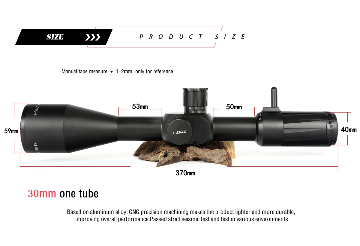 T-EAGLE Viper HD 4-16x50 FFP Большая дальность первая фокальная плоскость съемки охотничий прицел освещенный оптический прицел коллиматор область