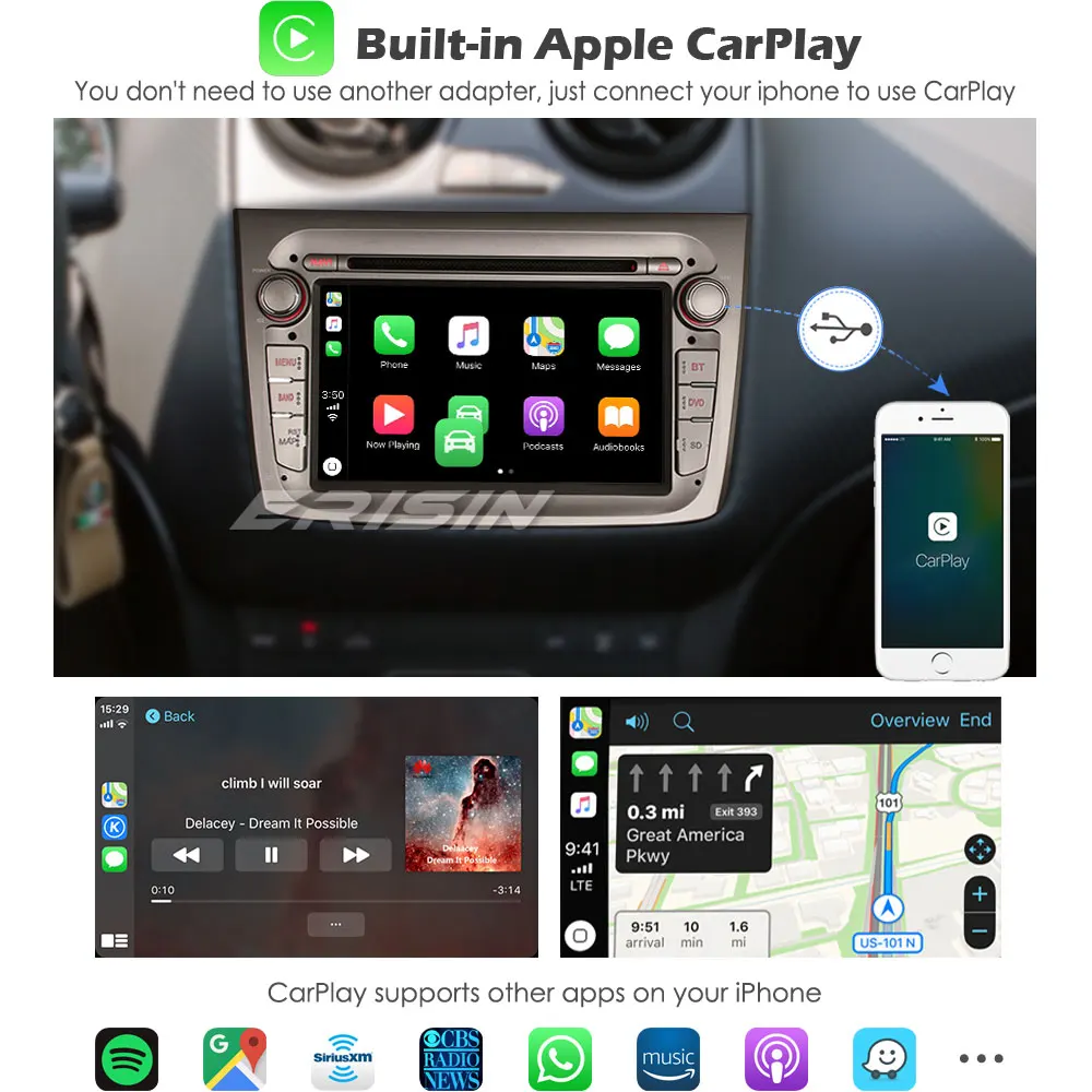 Android 10 0 DAB + Авторадио автомобильный стерео DVD CarPlay DSP TPMS SWC OBD Wifi для Alfa Romeo