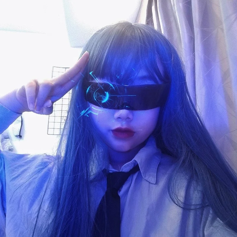 Винтажные очки в стиле панк Future Technology крутые мужские и женские для косплея