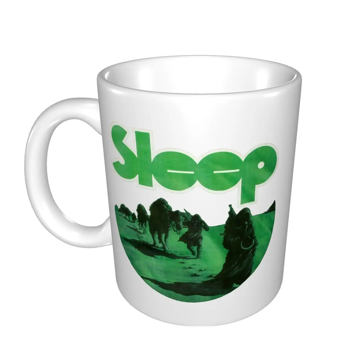 Термокружка для кофе Dopesmoker Doom Stoner Rock Новая зеленая кружка в лесу кофейная