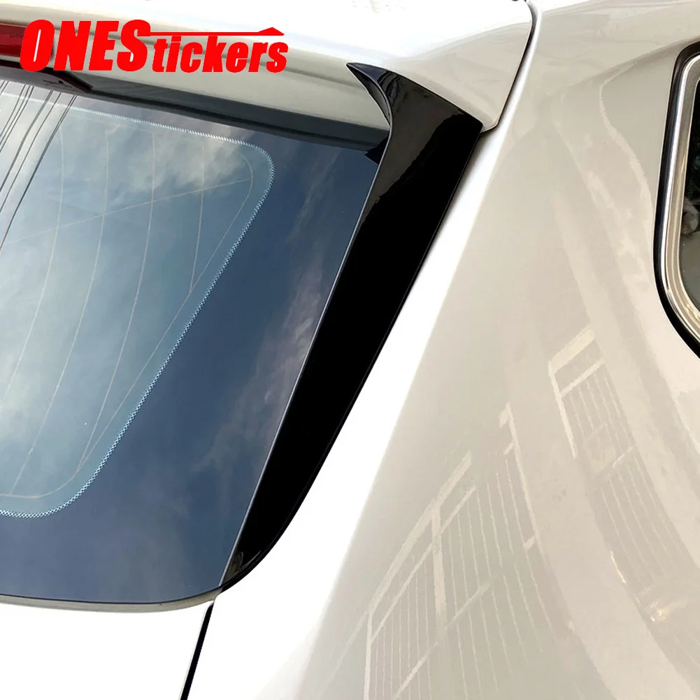 

For BMW X3 F25 2011 2012 2013 2014 2015 2016 2017 Car Accessories Rear Windshield Side Wing Spoiler Trim Cover Decorative Strip