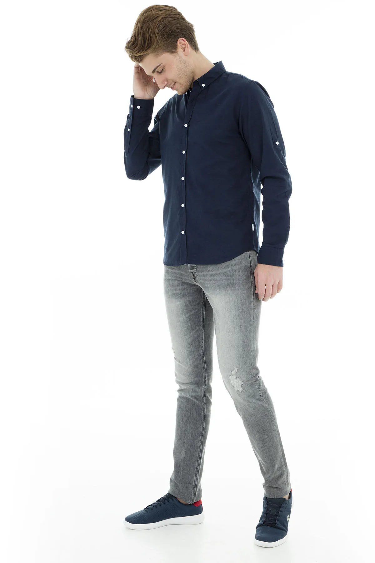 Jack & Jones Core Jcoyork рубашка мужская 12135700|Повседневные рубашки| |
