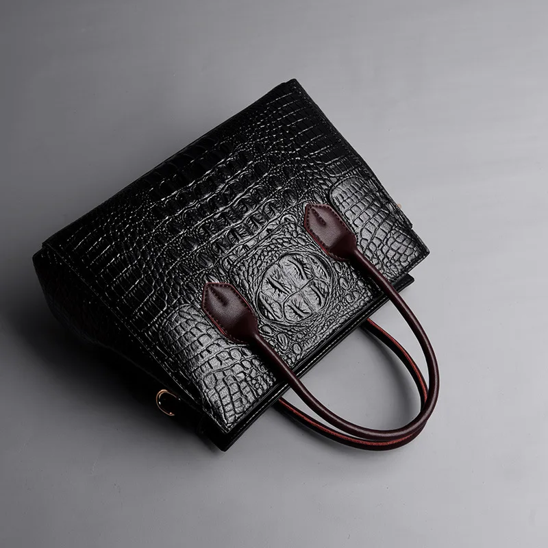 

2020 New Vintage Genuine Leather Bag Women Alligator Luxury Handbags Women Bags Designer Crossbody Bags for Women Tote Handbags