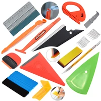 foshio car tint kit film wrapping ppf squeegee rubber scraper carbon fiber vinyl cutter knife window wash style tool accessories