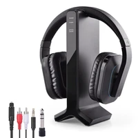 avantree ht280 2 4g rf wireless headphones for tv watching with transmitter charging dock no delay auto pairing 100ft range