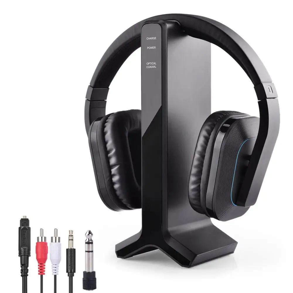 Беспроводные наушники Avantree HT280 2 4G RF для просмотра ТВ с передатчиком зарядная док