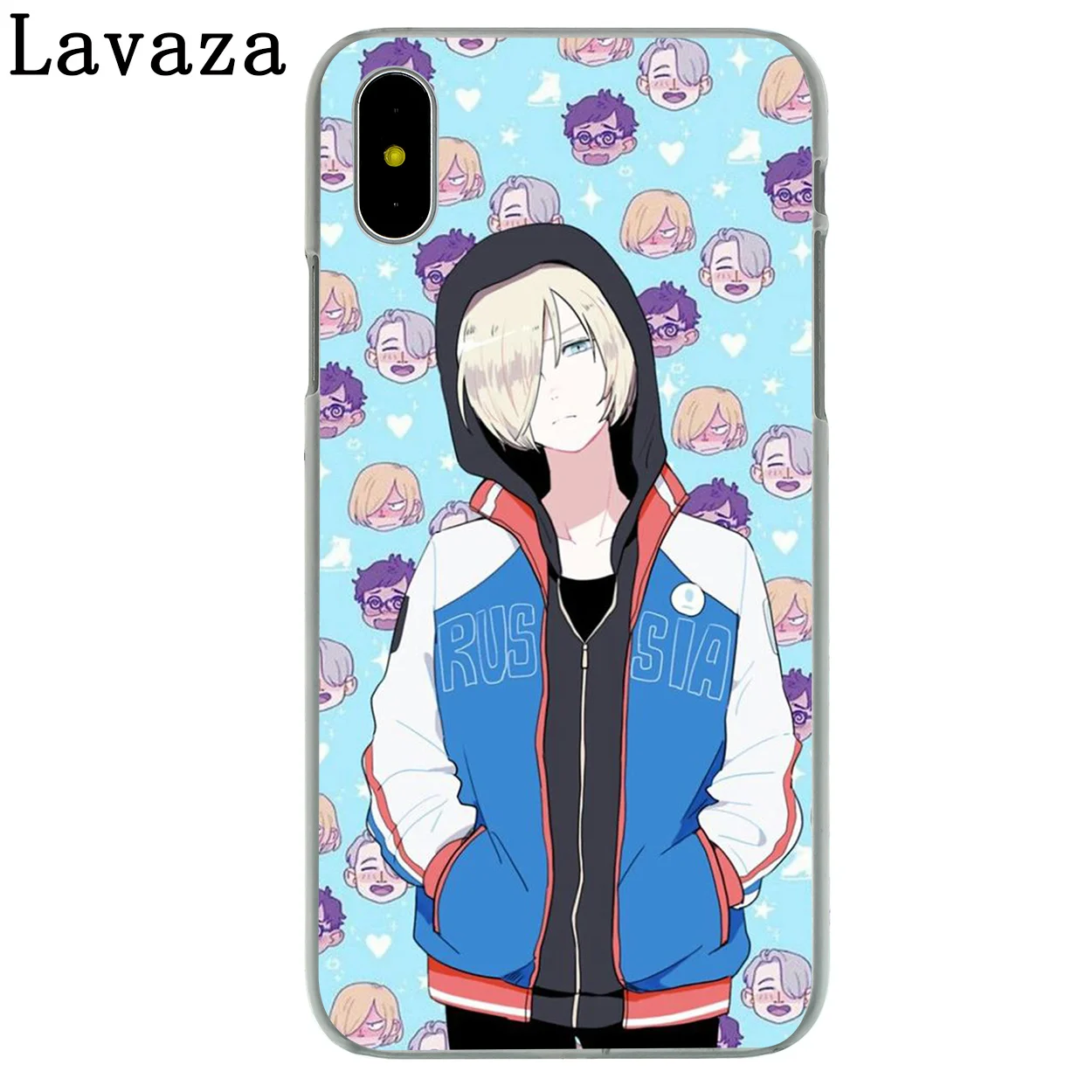 Lavaza аниме Yuri On Ice Boys жесткий чехол для телефона iPhone 11 Pro Max 4 5 5S 5C 6 6S 7 8 Plus X XR XS MAX |