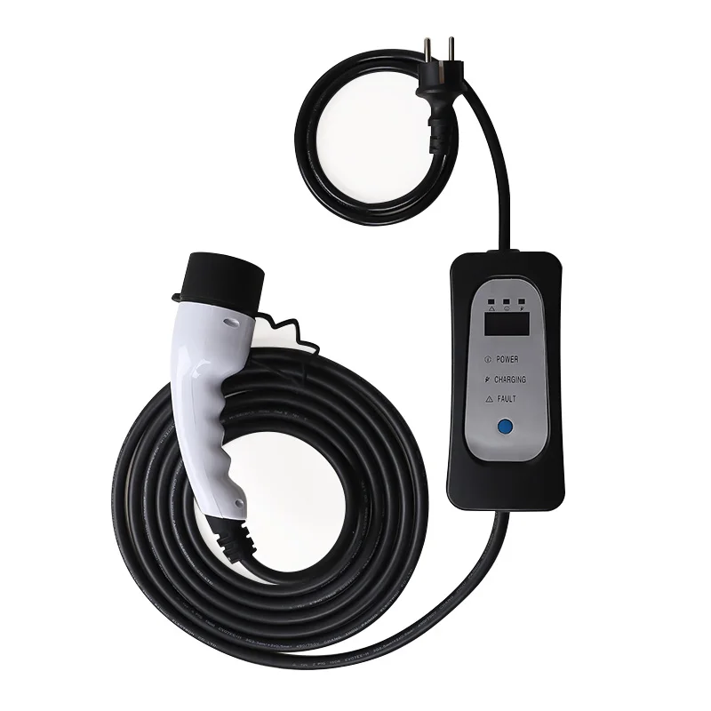 

Type 2 Mennekes EV charger schuko plug EVSE Charging 5 Meters home use ev charging cable for electric car