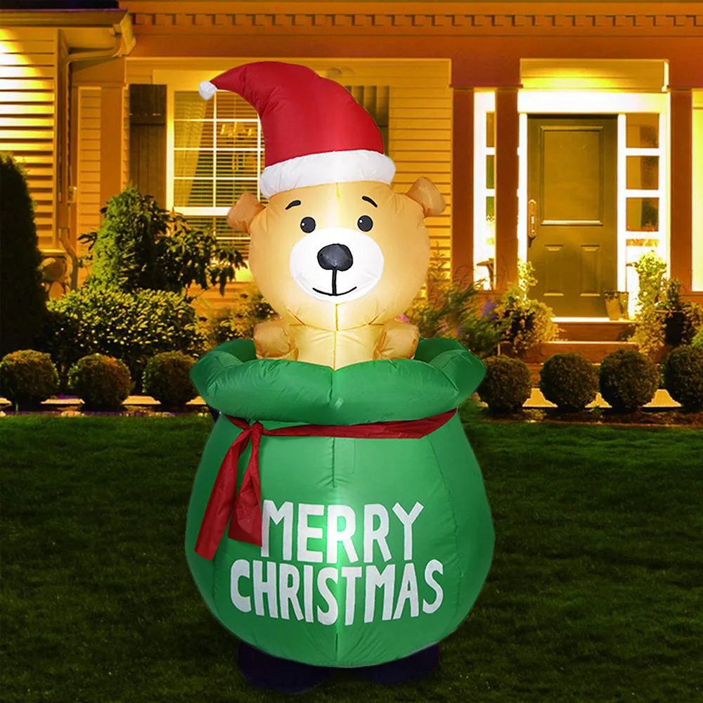 

Indoor Blow Yard Up Lighted LED Decoration Decor Gift Inflatable Christmas