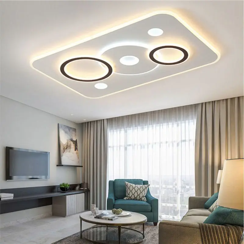 

Современный светодиодный потолочный светильник в скандинавском стиле, светодиодный светильник для гостиной, спальни, столовой