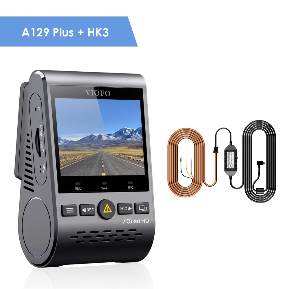 

Видеорегистратор VIOFO, автомобильный видеорегистратор A129 Plus Quad HD, датчик ночного видения Sony 2K, 60 кадров в секунду, видеорегистратор с GPS, автомобильный видеорегистратор с режимом парковки