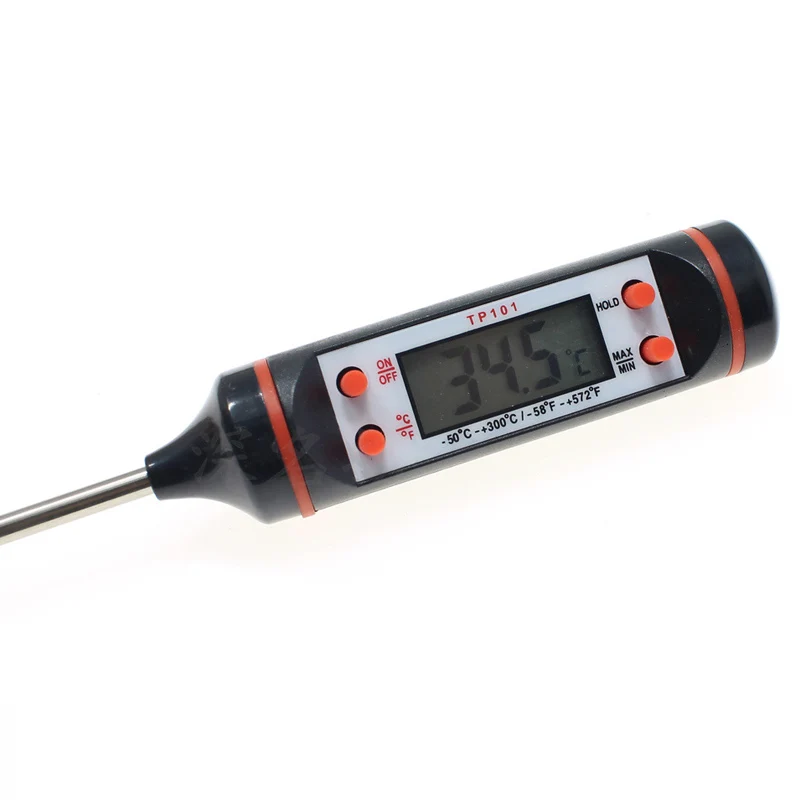 1 шт. термометр для мяса Кухня цифровой Пособия по кулинарии Еда зонд Электронные
