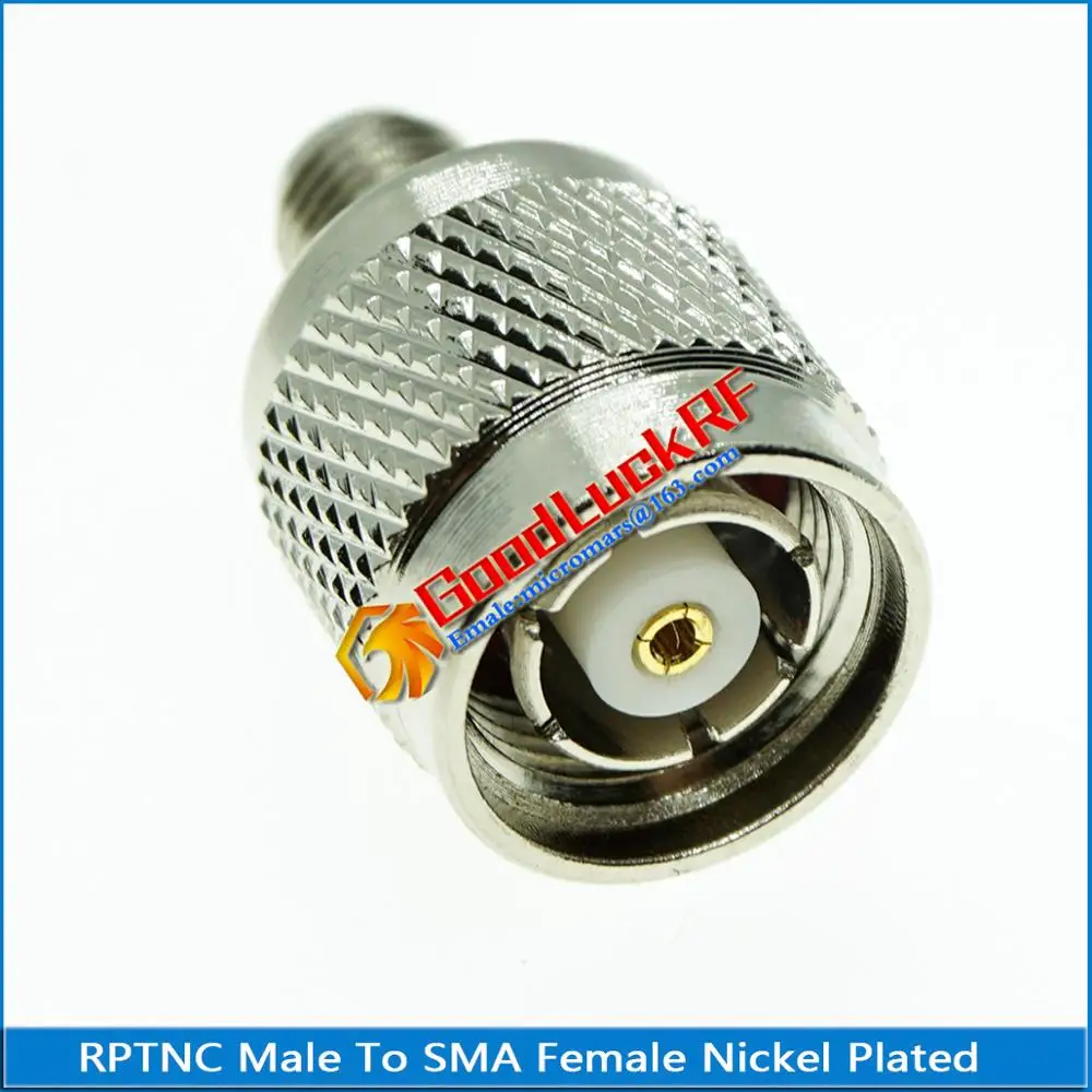 1 шт. RP-TNC RPTNC RP TNC штекер-гнездо SMA разъем SMA-RPTNC никелированные прямые адаптеры