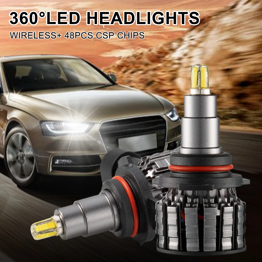 

H7 Car LED Headlight H8 H11 9005 9006 Headlight Bulb 5-30V 18000LM 6000K White Car Light Bulbs Automobiles Auto Head Lamp