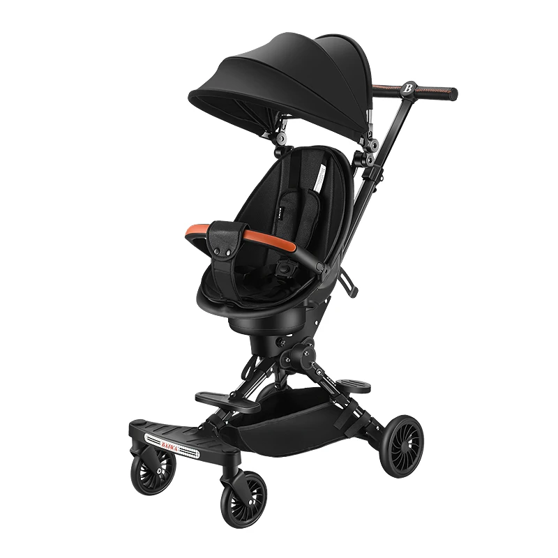 Новинка 2021 детская коляска может сидеть откидываться и складываться с высоким