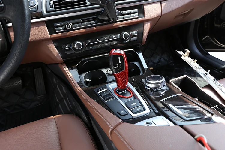 Автомобильный переключатель передач правая и левая насадки из углеродного