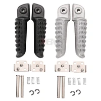 motorcycle rear footrests foot pegs for kawasaki ninja zx6r zx9r zx10r zx12r 250r 650r er6n er6f ex250 ex650 2006 2013