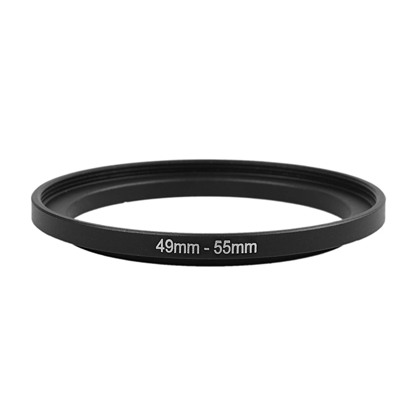 

Camera Lens Filter Replacement 49mm-55mm Step Up Ring Adapter withMacro to Extend the Ring of the Lens