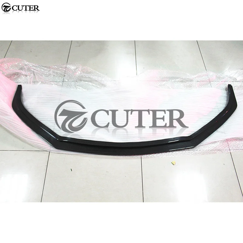 Автомобильный передний бампер из углеродного волокна спойлер для бампера Scirocco r