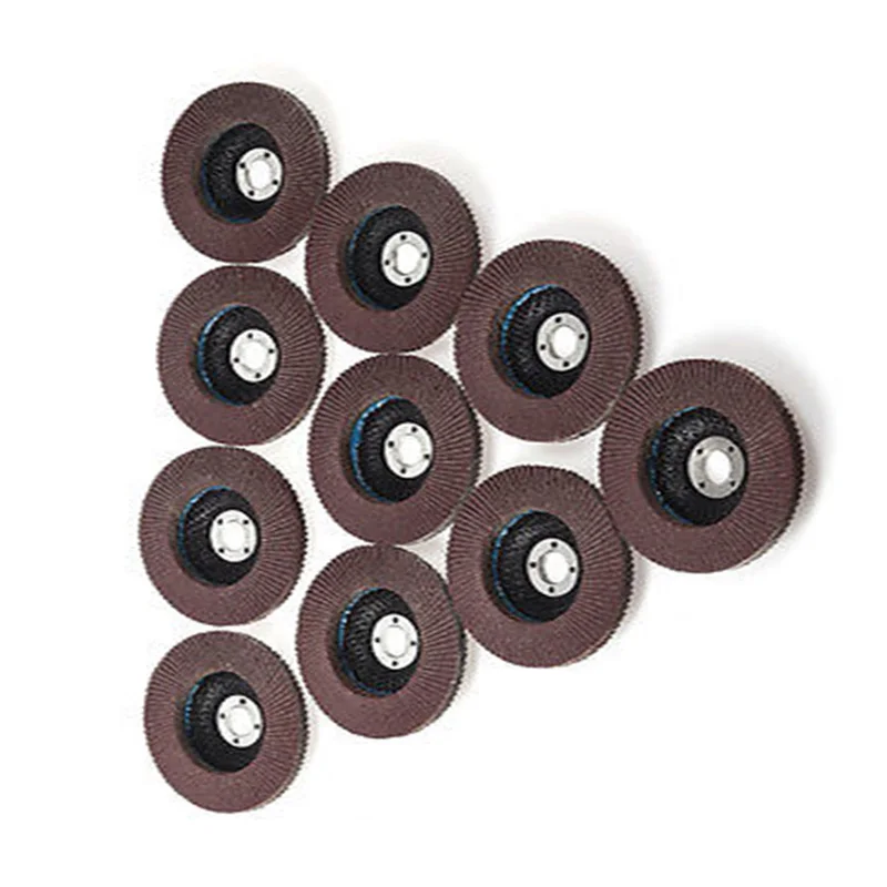 10 шт. аксессуары шлифование наждачной бумагой лоскут шлифовальный диск набор