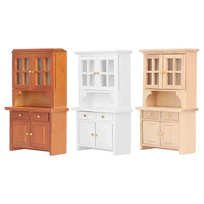 Шкаф для кукольного домика изысканный нежный шкаф хранения создания жизни