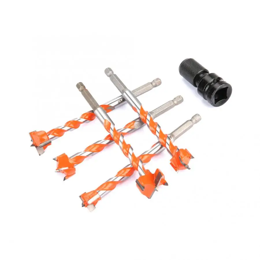 Drill Bit Adapter Set 6 Pcs Forstner Hole Boring Accuracy Cutter Wood brocas de centrar | Инструменты