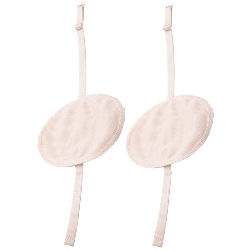 

1 Pair Underarm Sweat Shield Pad Washable Armpit Sweat Absorbing Guards Shoulder Strap Reusable Underarm Sweat Pad Summer Sweat