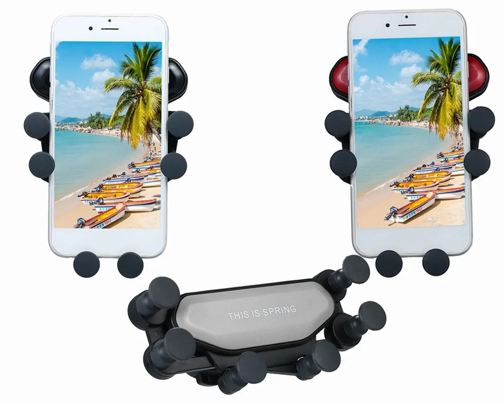 Автомобильный кронштейн для выхода воздуха фиксация 6 точек хорошая