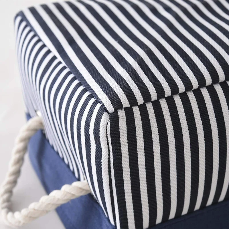 Тканевая морская корзина для хранения складные ящики холста контейнеры