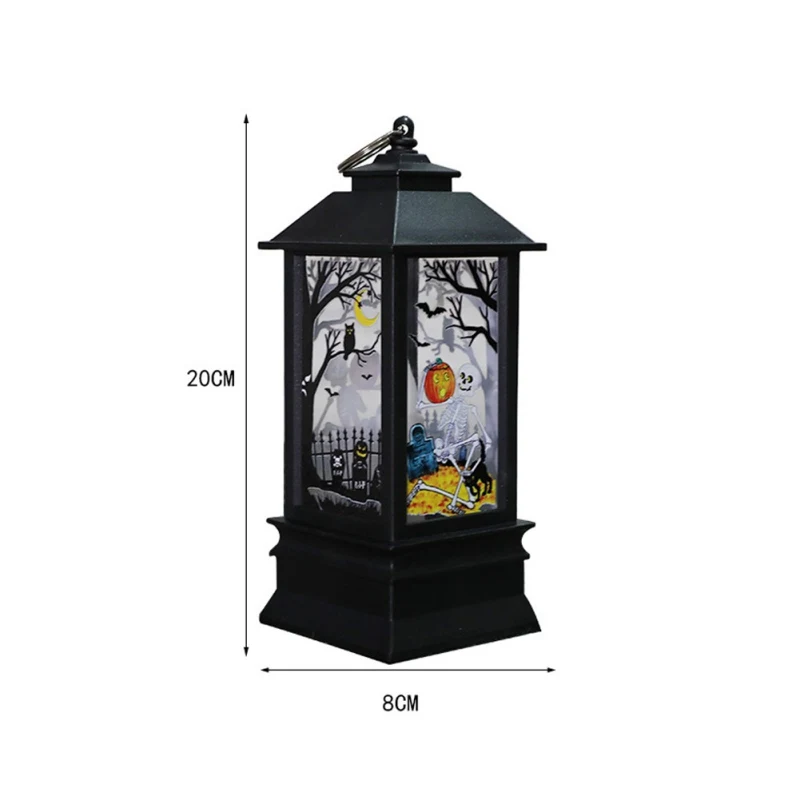 Светодиодная свеча на Хэллоуин домашняя настольная лампа подвесная