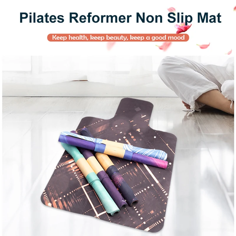 

Pilates Reformer Mat Core Training Non Slip Mat Yoga Workout Blanket Cusion Gym Fitness Equipment -40