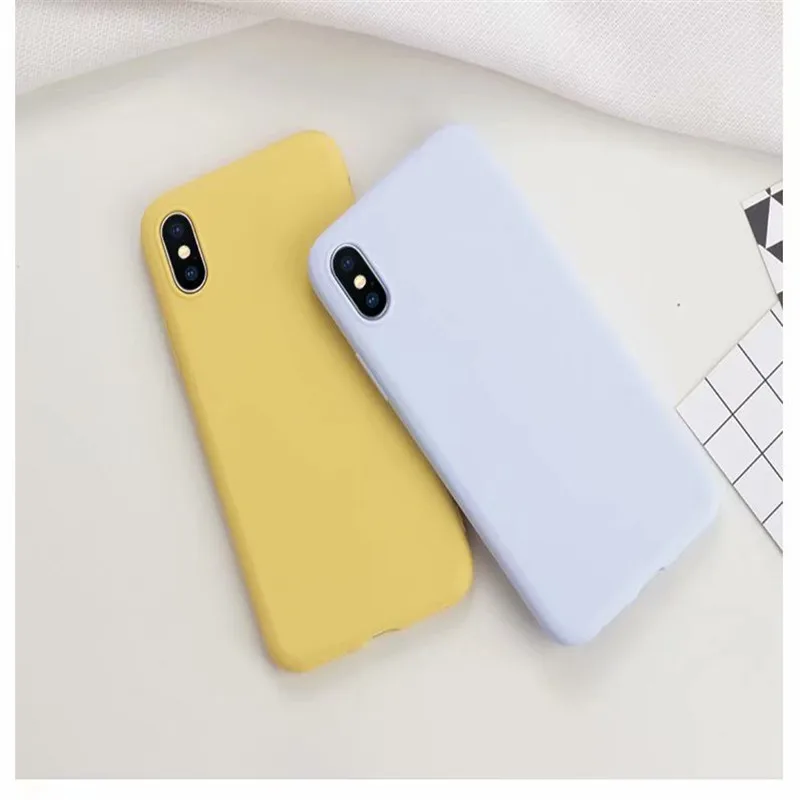 Жидкий силиконовый чехол с мультяшной уткой для iPhone 6S 6 матовый мягкий из ТПУ 11 pro 7