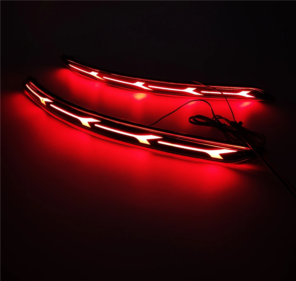 2 шт. светодиодный задний фонарь тормоза задняя противотуманная фара