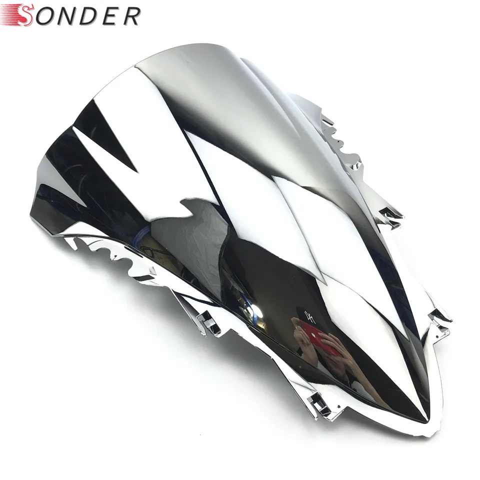 Ветровое стекло для мотоцикла Yamaha YZF1000 YZF R1 2007 2008 двухпузырьковый ветровой экран