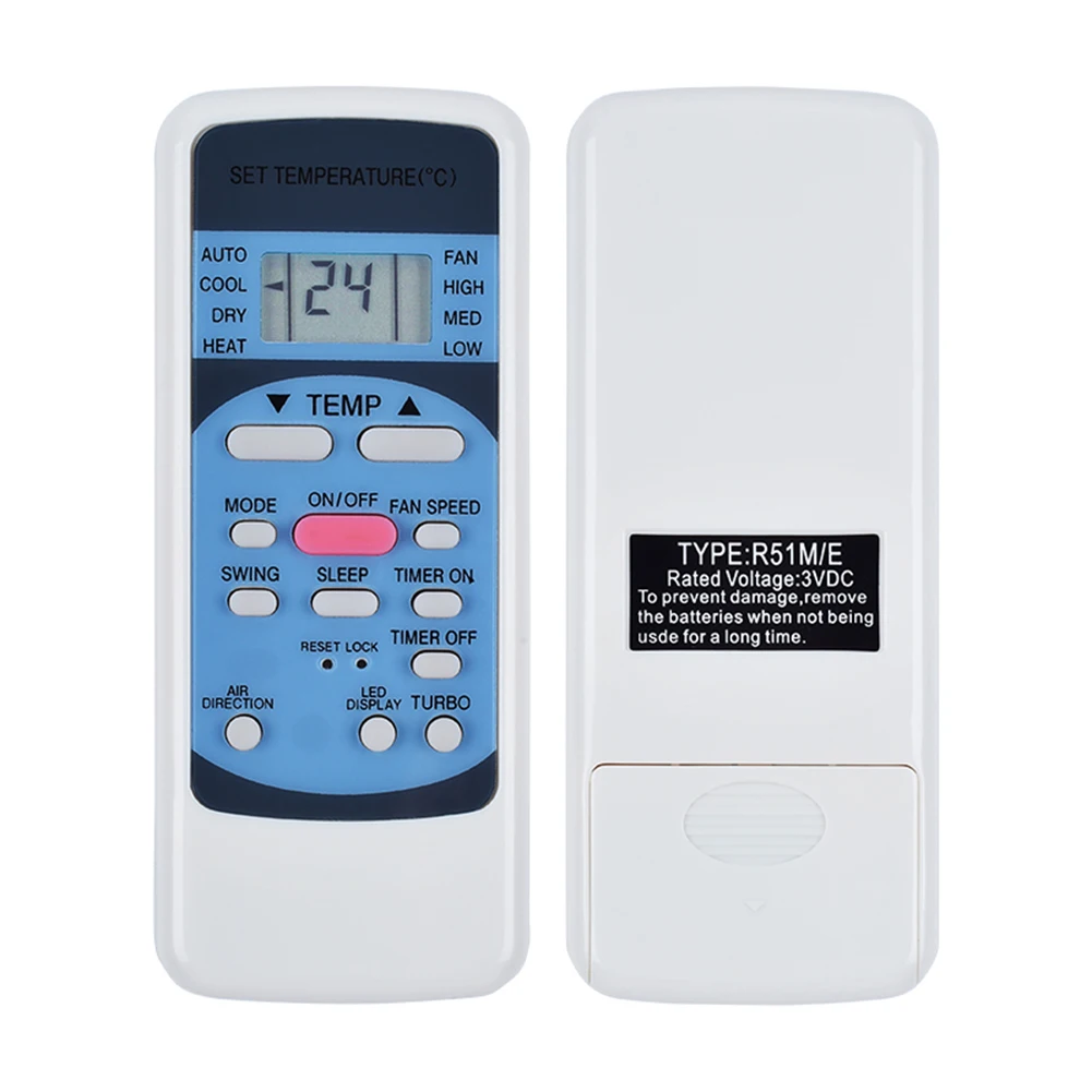 Пульт ДУ для кондиционера Midea Toshiba R51M/E RN51K R51DA R51D/C R51R/BG 51R1|Чехлы пультов| |