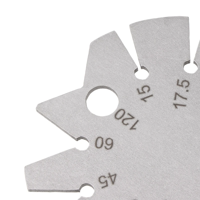 

Stainless Steel Bevel Gauge Angle Protractor Range 15-120 Gage Tools LX0C