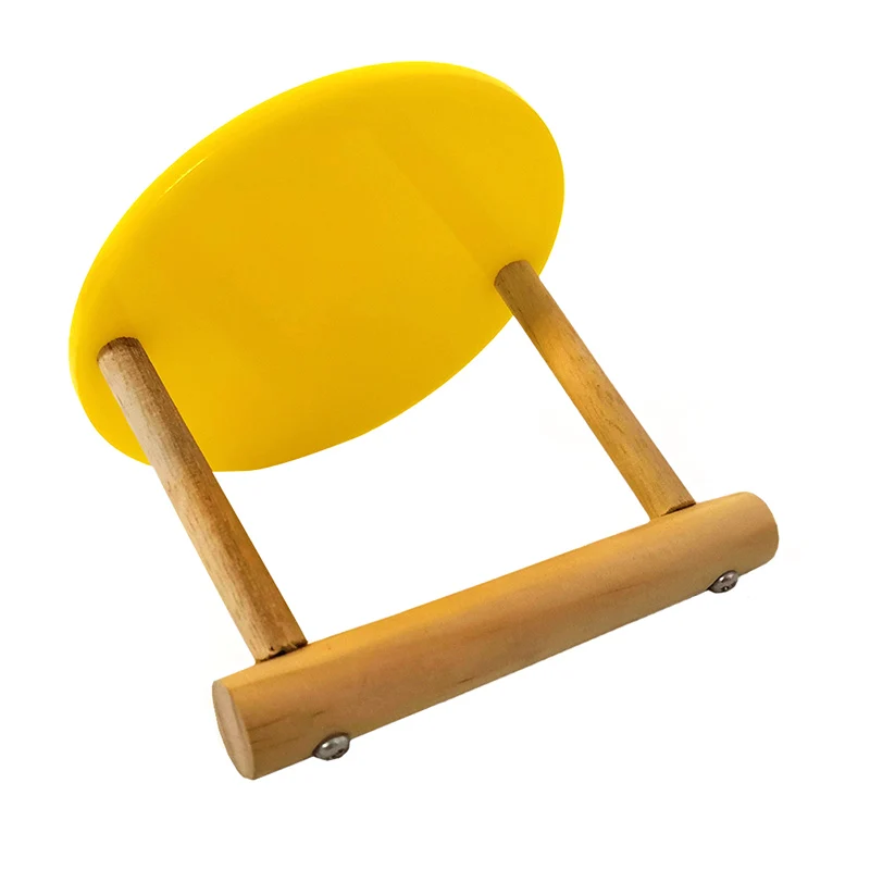 

Wooden Pet Bird Standing Toys Parrot Swing Bird Cage Toys Wood Playing Stand Toys Hamster Branch Perches For Bird Cage S02