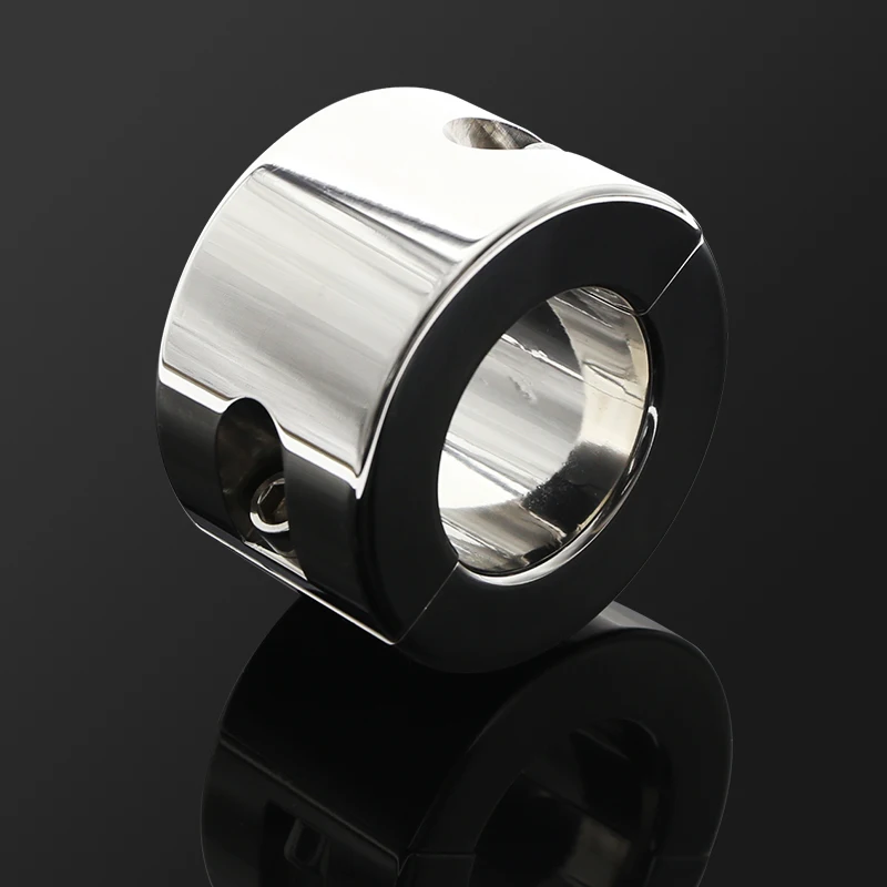 590 г стальной тяжелый шарик Растяжитель металлический замок для пениса кольцо на