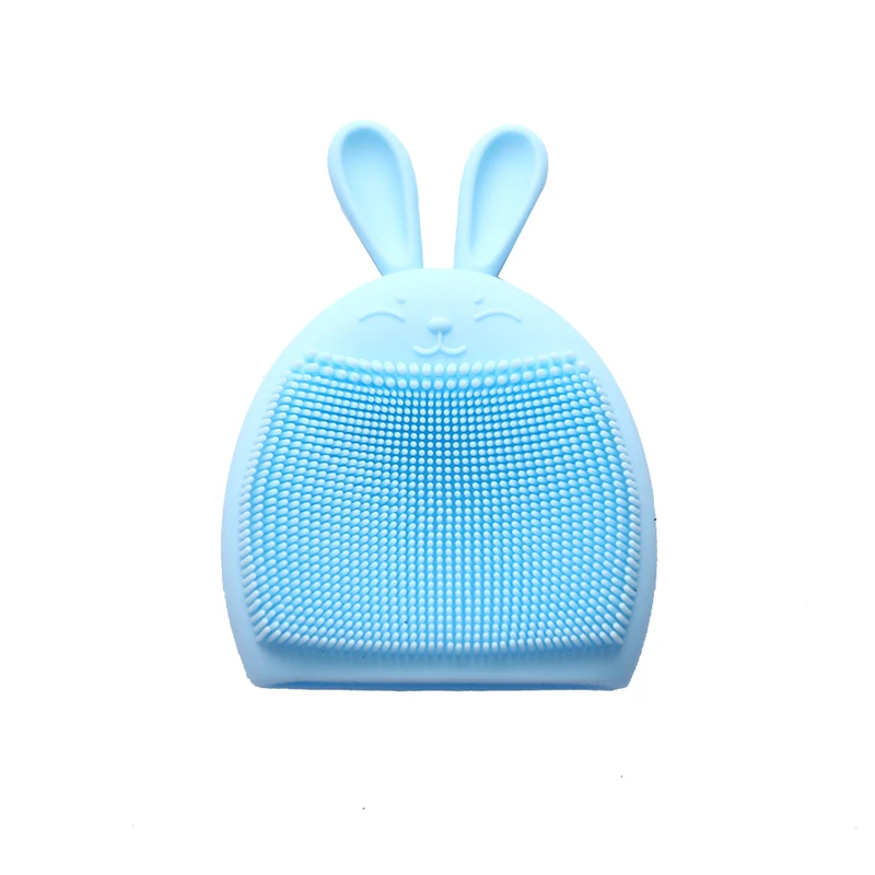 Силиконовая форма в виде кролика Очищающая щетка для лица очиститель пор
