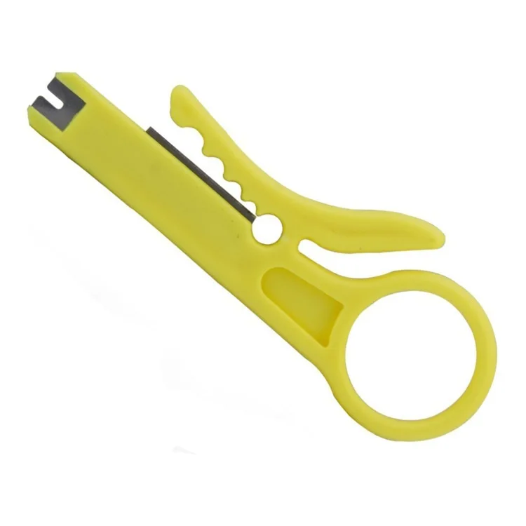 Маленький желтый нож хитовый проволочный простой и легкий кожура линия хитовая
