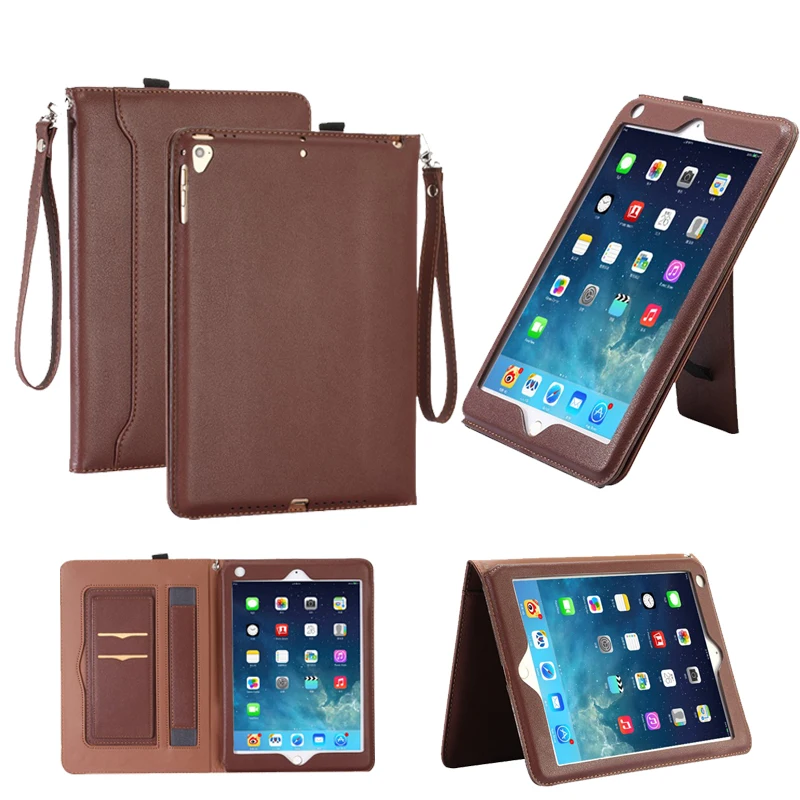 

Чехол для планшета iPad 9,7 2017 2018 iPad Air2 деловой многофункциональный карманный слот для карт для iPad Pro 9,7 2016 умный чехол