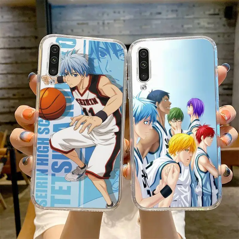 

Kuroko No Basket anime Phone Case Transparent For Samsung Galaxy A S 8 9 10 12 20 21 40 50 52 51 70 71 2019 fe 5g ultra plus