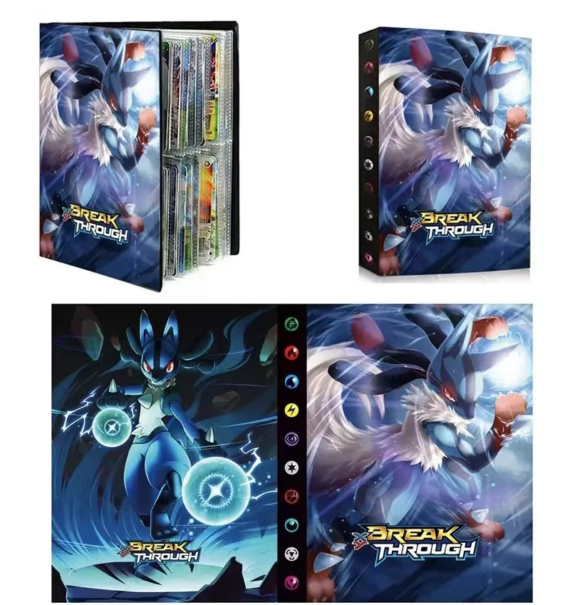 Альбом карт с покемоном книга мультяшными персонажами TAKARA TOMY аниме новинка 240 шт.