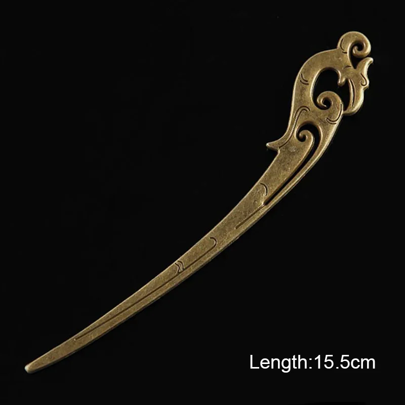 Женские винтажные шпильки для волос 1 шт. элегантные повязки на голову из сплава с