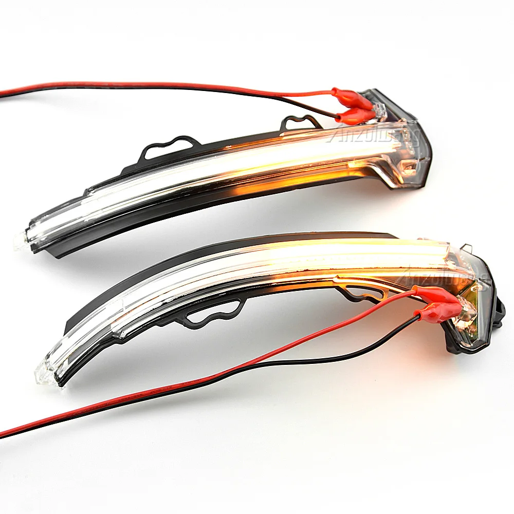 2x светодиодсветодиодный динамические поворотники для бокового зеркала заднего