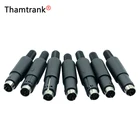 Штепсельная вилка Mini 3 4 5 6 7 8 9 Pin Din с пластиковыми магнитными паяльными кабелями, коннектор сделай сам, 10 шт.