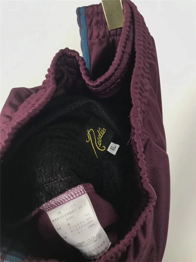 Мужские и женские спортивные брюки AWGE фиолетовые штаны с принтом иглы высокого