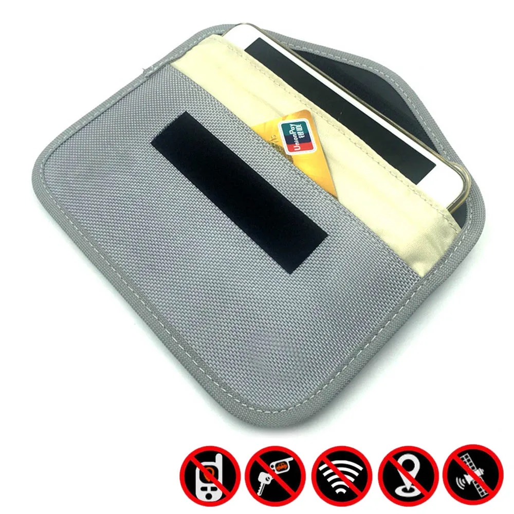Автомобильный ключ сигнальный блок Водонепроницаемый Анти-gps-трекер RFID сумка для