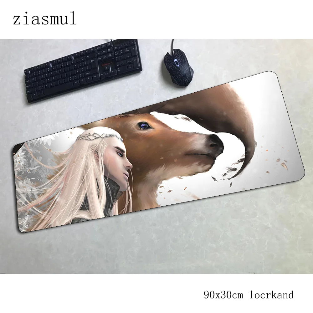 lord of the ring pad mouse 90x30cm computer gamer Boy Gift padmouse Personality mousepad ergonomic gadget desk mats | Компьютеры и
