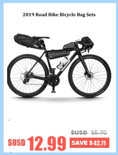 Rhinowalk многофункциональный держатель на руль сумка 5л большая емкость MTB дорожный велосипед Передняя труба сумка Велоспорт сумка через плечо с водонепроницаемым чехлом